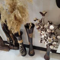 گلدان چوبی