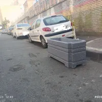 گلدان بتنی سه خط بزرگ سنگین|مصالح و تجهیزات ساختمان|تهران, شهر‌زیبا|دیوار