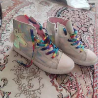 کفش ساق‌دار دخترانه یونیکورن سایز ۳۳ ساخت ترکیه