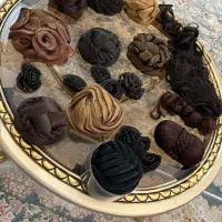 تاج عروس ،شینیون آماده
