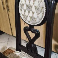 ست مبلمان میز ناهار خوری ۶ نفره کلاسیک چوبی