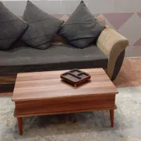 مبل و میز۷نفره راحتی شیک و تمیز