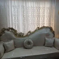 پرده حریرپذیرایی با دکور و پرده اتاق خواب همه باهم