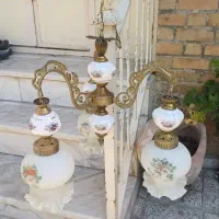 لوستر سالنی سه شاخه سالم