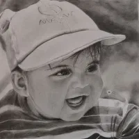 سفارش نقاشی چهره سیاه‌قلم از روی عکس