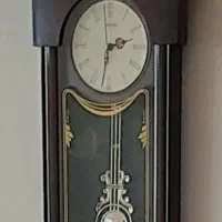 ساعت دیواری طرح چوب