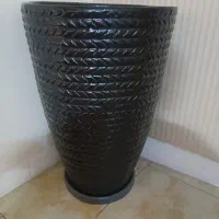 گلدان سفالی بزرگ