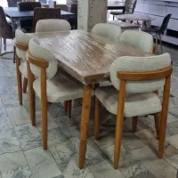 میزوصندلی ناهارخوری نهارخوری مینیمال درجه یک تابش