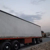تریلی ترانزیت چادری دومحور بالنی