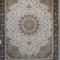 فرش۱۲۰۰شانه طرح ابریشم(سرای‌فرش‌محمدی)