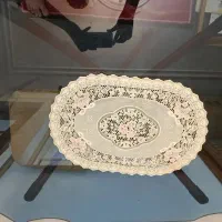 میز شیشه.ای تمیز استفاده نشده