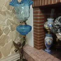 حراج کریستال چک آباژور چینی چراغ نفتی