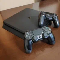 فروش کنسول بازی ps4 slim 1tra دو دسته