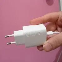 شارژر آیفون(کابل و کله گی باهم)