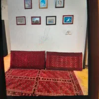 پشتی  دستبافت سنتی ترکمن
