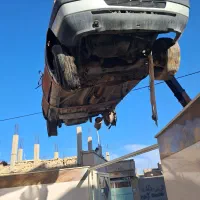 خودرو پیکان تصادفی دوتیکه اسقاط
