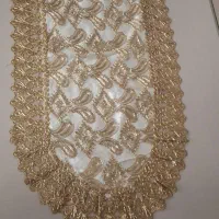 رومیزی طلاکوب آستر دار نو