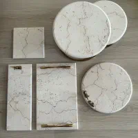 ست ظروف پذیرایی ۶ تکه سنگی