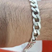 دستبند نقره ایتالیایی