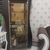 بوفه  قهوه ای