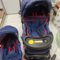 کالسکه  وکریرو وساک وروروئک و رختخواب بچه