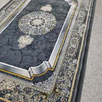 4تخته فرش 6متری  طرح موج  دودی 700شانه