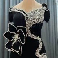 آموزش جواهردوزی و سنگ دوزی روی لباس