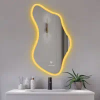 آینه ، بک لایت دکور