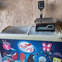 یخچال بستنی۴۰۰لیتری ترازو محک