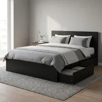 تخت خواب دو نفره اسمردیس مدل R102 سایز 160x200