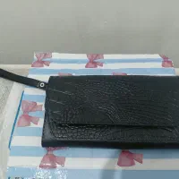 کیف دستی چرم /دو عدد کیف پاسپورتی چرم طبیعی نو