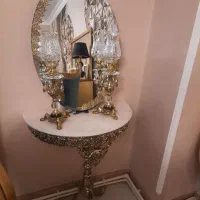 اینه وکنسول برنز پر وسنگ مر مر