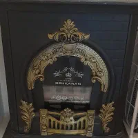 بخاری گازی طرح شومینه بهکاران 28000