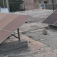 برق  پنل خوشیدی