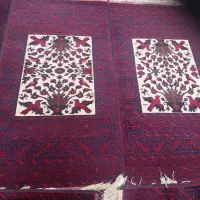 قالیچه|فرش|تربتحیدریه, حاجی یار|دیوار