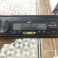 پخش خودرو جی وی سی مدل KDX252سالم  در حد نو کم کار