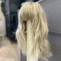 تعدادی مو برای شینیون و وسایل. شنیون  بیگودی