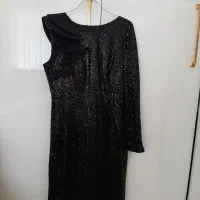 پیراهن مجلسی گل برجسته برند کنزل ترک سایز ۴۲