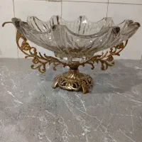 یک عدد جا میوه ای پایه برنز