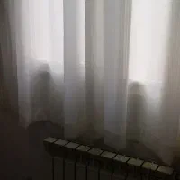 پرده توری دوخته شده