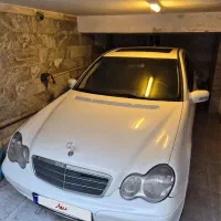 بنز C240 سفید دنده ای