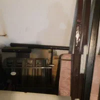 تخت خواب دو نفره و تکنفره و دراور سه کشو با آینه