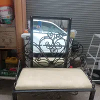 مبل و آینه فرفورژه