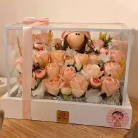 باکس گل مصنوعی نوزادی