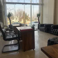 منشی خانم در دفتر املاک