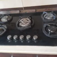 اجاق گاز  پنج شعله صفحه ای