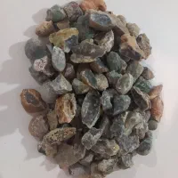 94 قطعه سنگ عقیق رنگی قابل برش