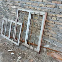 پنجره آهنی سنگین دو عدد